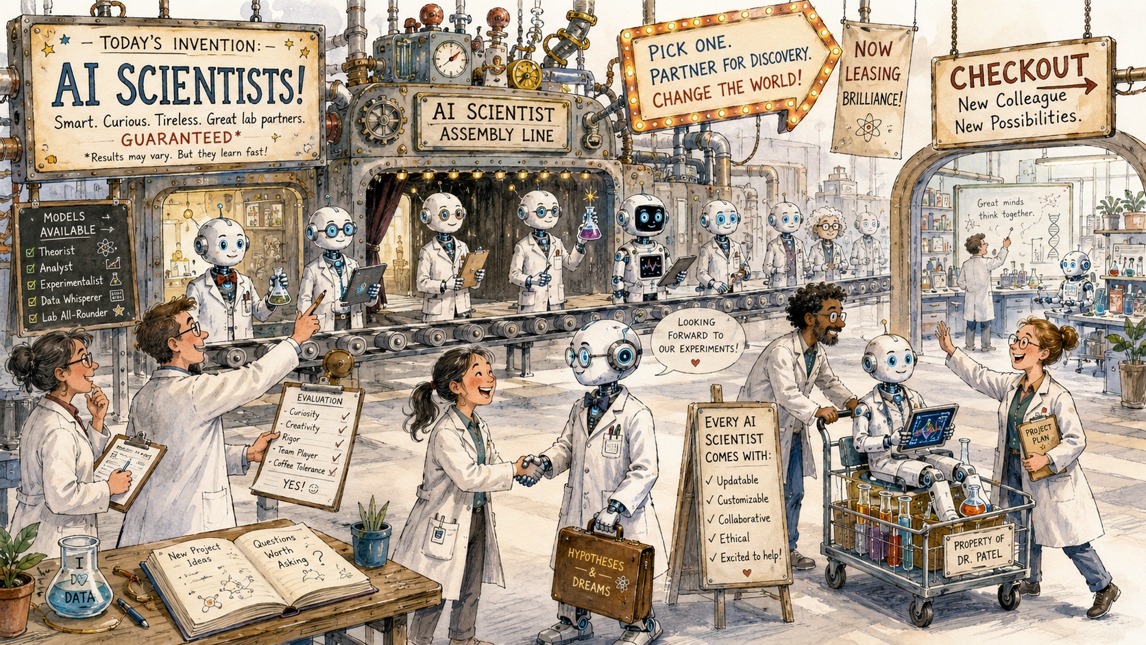 Buying Ai scientists