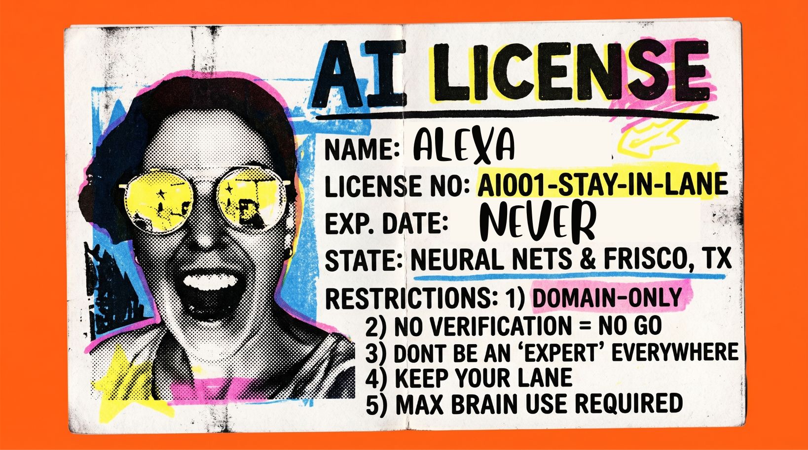Staying in your lane: the case for an "AI License"